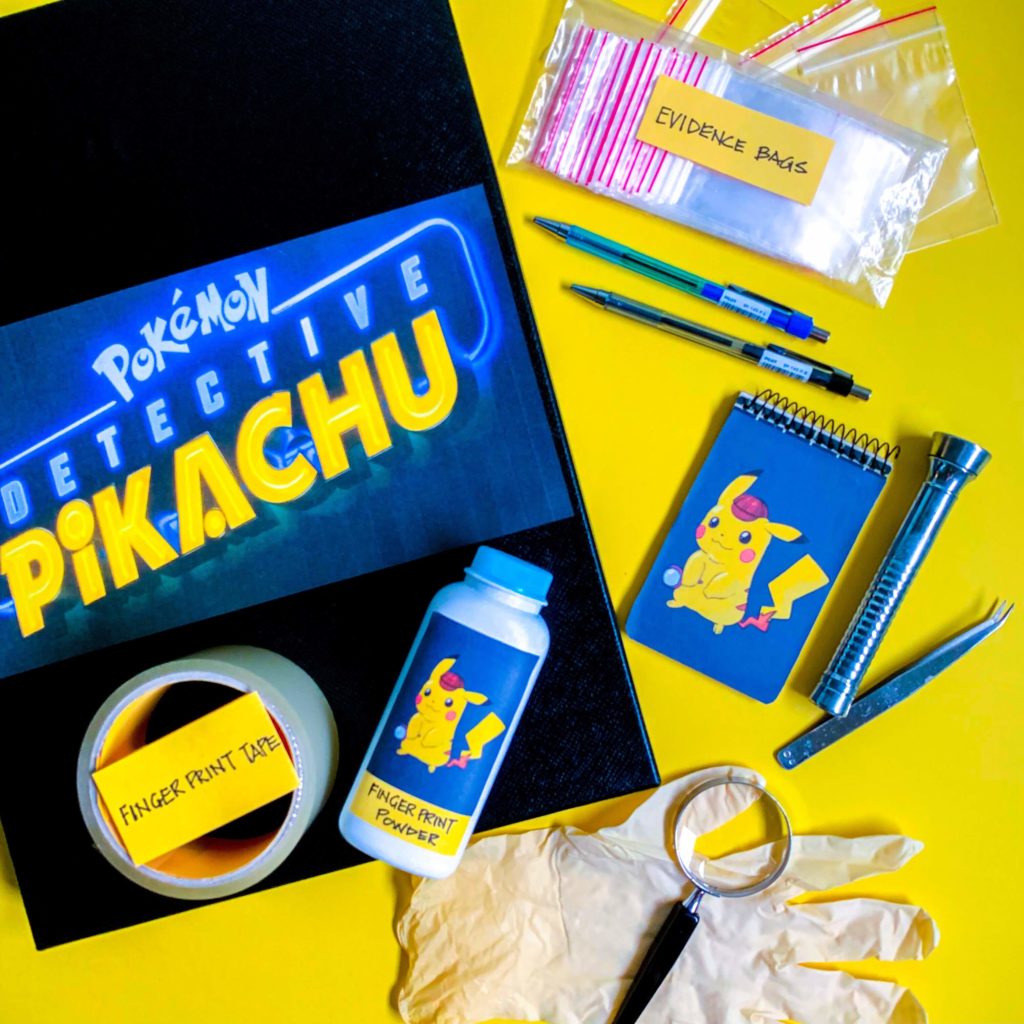 Detective Pikachu DIY Detective Kit