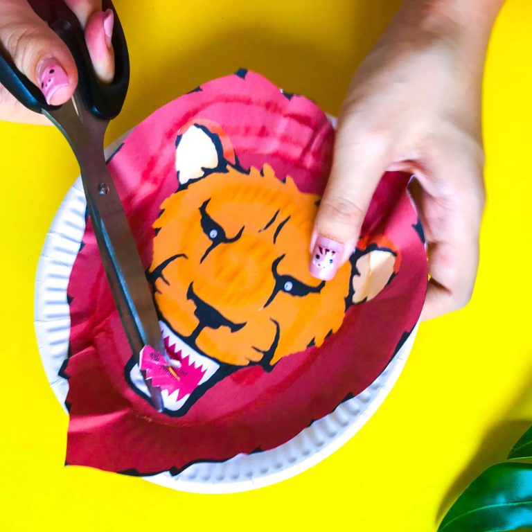 Lion King DIY Craft: Hear Me Roar - PositiveLeePeilin