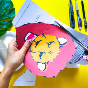 Lion King Diy Craft: Hear Me Roar - Positiveleepeilin