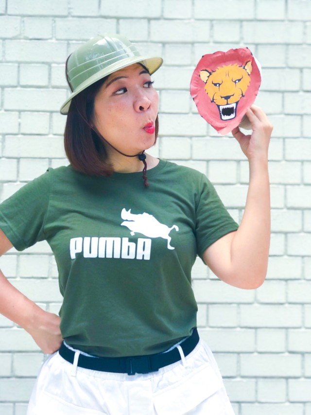 PositiveLeePeilin - Pineapple CostumePositiveLeePeilin - DIY Lion King Costume 2