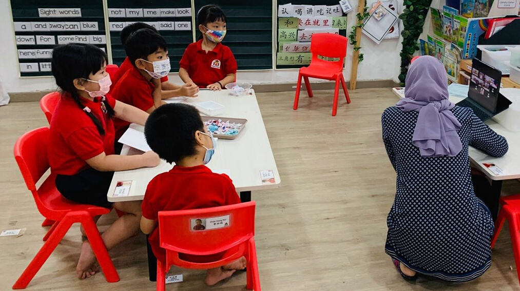 Online Storytelling with Singapore Schools