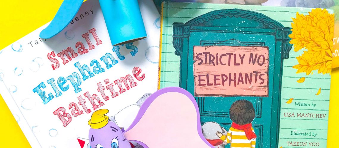 Books about Elephants with Dumbo DIY Craft
